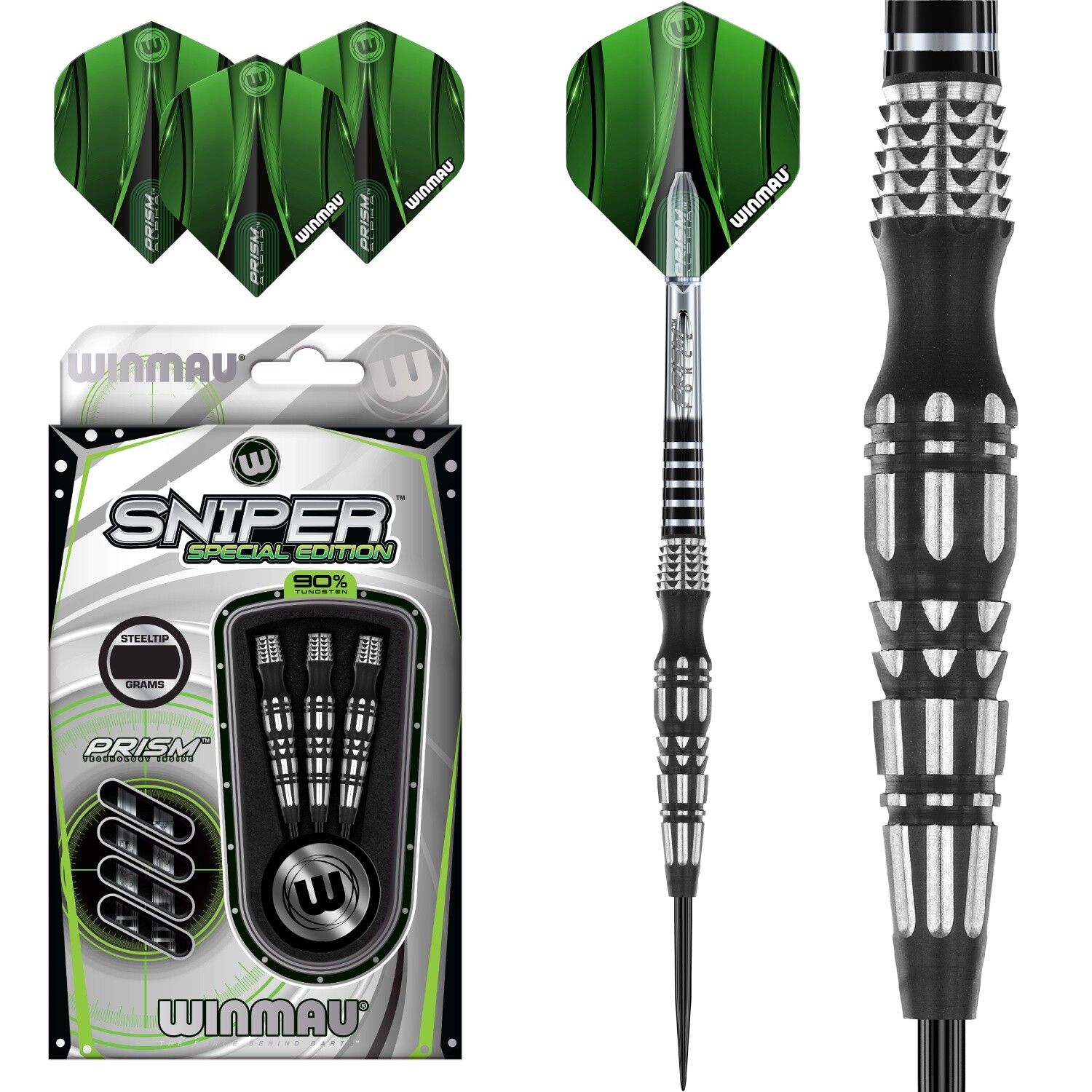 Winmau - Специальное издание для снайперов Тип B - Steeldart 19590₽