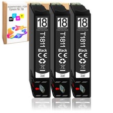 3 cartucce nere compatibili con Epson Expression Home XP-405, XP-225