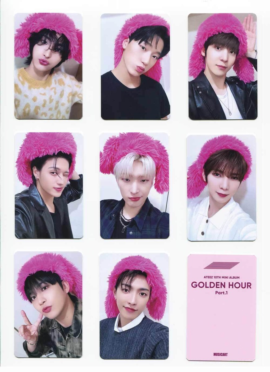 ATEEZ - GOLDEN HOUR : Part.1 [MUSICART] Digipack LUCK DRAW