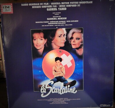 SCARLATINE (1983 GABRIEL YARED) MINT SOUNDTRACK LP BRIGITTE FOSSEY; AGHION FILM