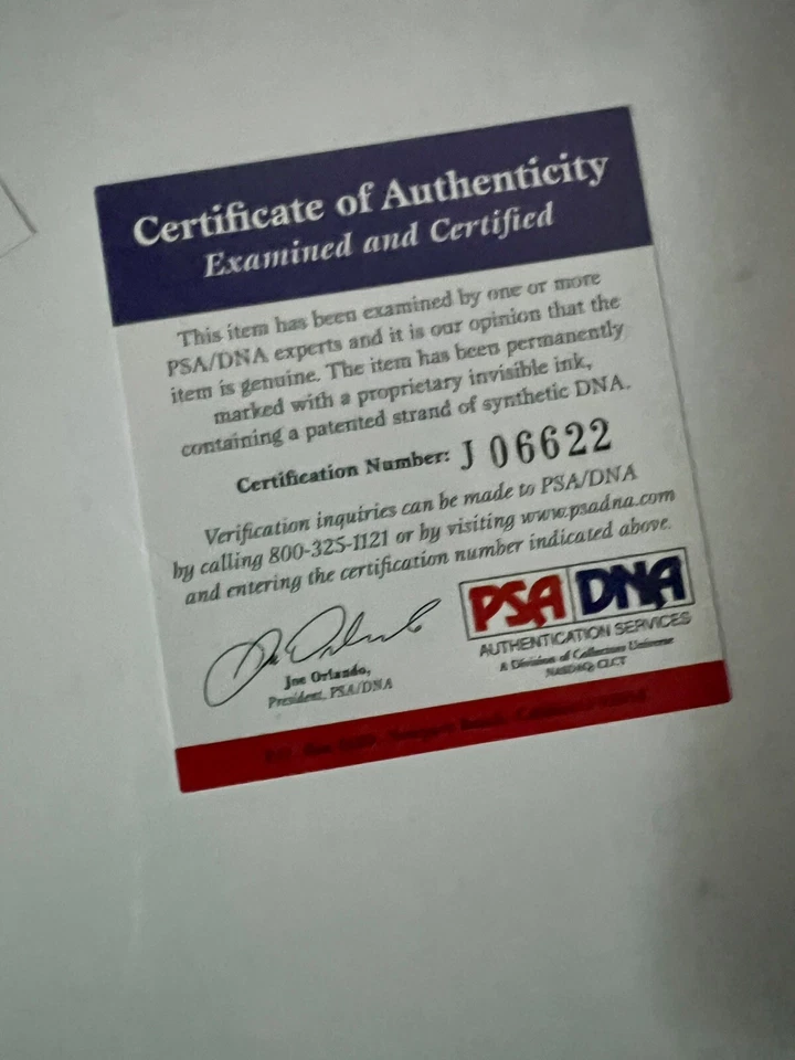 Foto firmada por John MacLean New Jersey Devils 16x20 certificado de autenticidad PSA Stanley Cup Foto 3 de 3