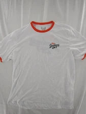 Whataburger T-Shirt White Orange Size 2XL Logo 24/7 Goodness