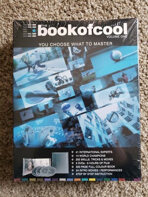 NEW The BOOK OF COOL 3 DVD Set + Book Expert Guide 250 Skill,Tricks, Moves Vol 1