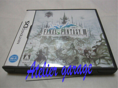 USED Nintendo DS Final Fantasy III Japanese Version FF3 | eBay