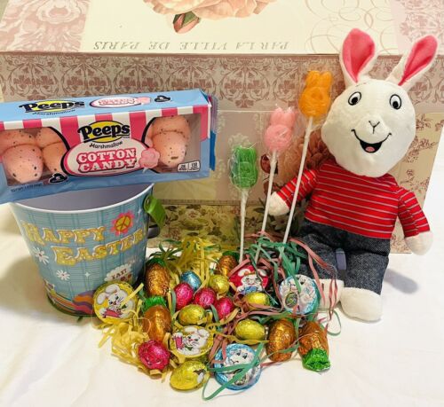 Easter Bunny Candy Gift Basket
