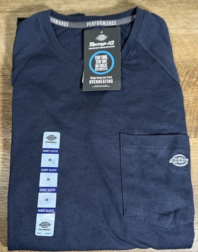 DICKIES Temp-iQ™ Performance Cooling Pocket T-Shirt   Size M MSRP $34 T Shirt - Picture 6 of 12
