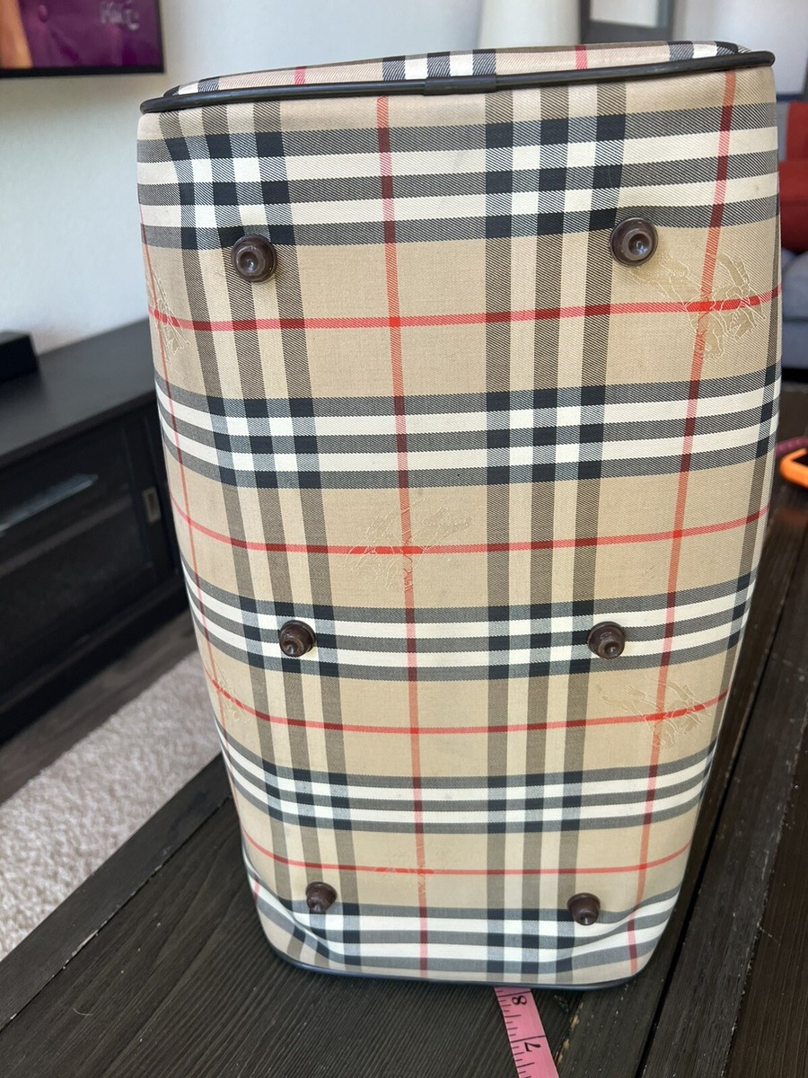 Vintage Burberry Boston Travel Bag | eBay