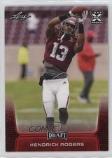 2020 Leaf Draft Red Kendrick Rogers #44 0t2