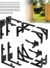 2 Pack anti Sag Gate Kit, Fence Gate Kit Gate Hardware,Heavy Duty No Sag anti