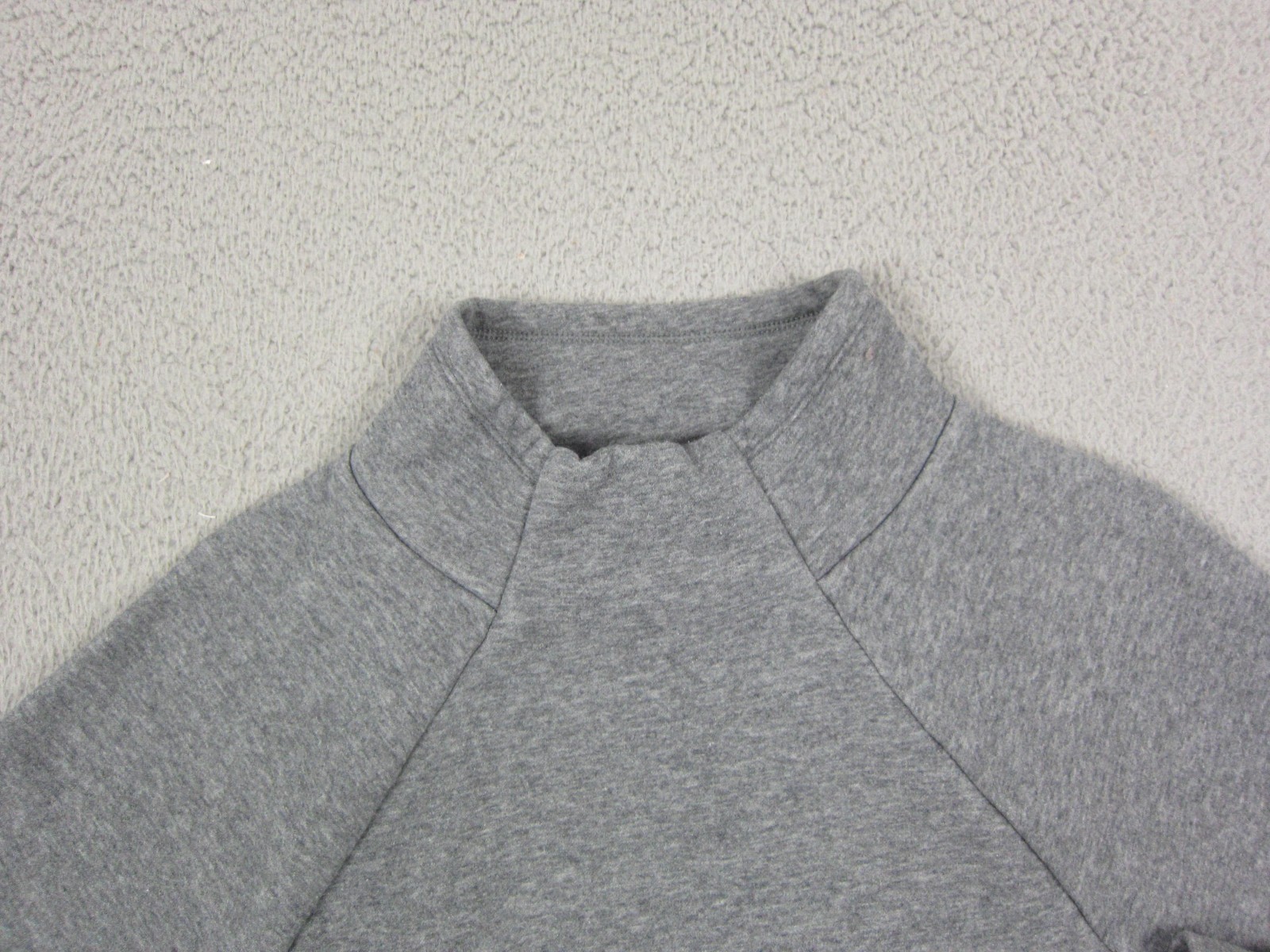 Fabletics Sweatshirt Womens Medium Gray Mock Neck… - image 2