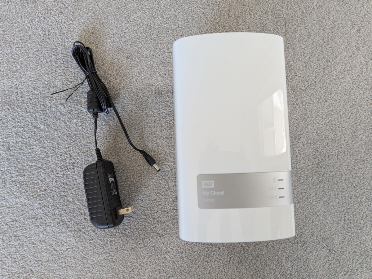 Cloud Western Digital 2x4 To RAID - Blanc - Disques WD Red - Occasion