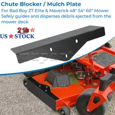 Chute Blocker / Mulch Plate For Bad Boy ZT Elite & Maverick 48" 54" 60" Mower US