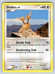 Doduo 80/123 Mysterious Treasures Common
