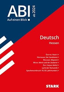 STARK Abi - auf einen Blick! Deutsch Hessen ab 2024... | Buch | Zustand sehr gut