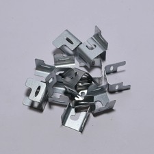 Metpro Fire Rated Cable Clip 25 x 16mm Fits Fasten Trunking Pre Galvanised Steel
