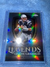 (2)2025 Topps Chrome REFRACTOR Lot TOM BRADY ADRIAN PETERSON Legends of the Game