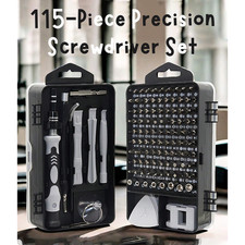 115 in 1 Magnetic Precision Screwdriver Computer PC Phone Repair Tool Kit SetNew