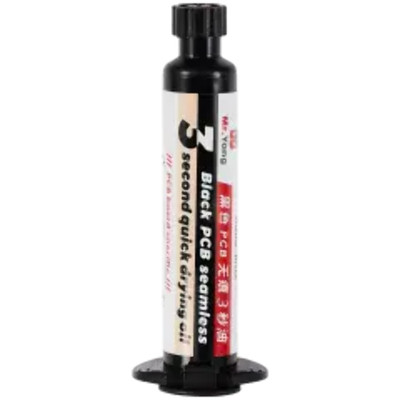 3-Second Black PCB Quick Drying Oil 10cc (YCS)