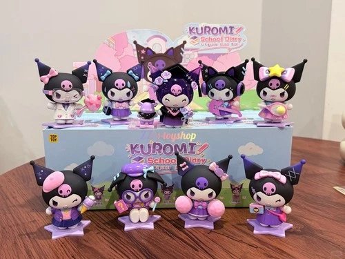 TOP TOY Kuromi School Diary Series Blind Box Figure Plush Toys Gift NEW - Picture 1 of 3