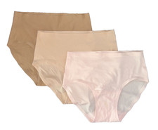 NEW  66 CHANTELLE INTIMATES SOFT STRETCH HIPSTER PANTIES 3 PAIRS OS