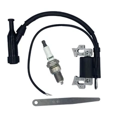 196cc 208cc Ignition Coil & Spark Plug Set For Briggs & Stratton 590603 Parts