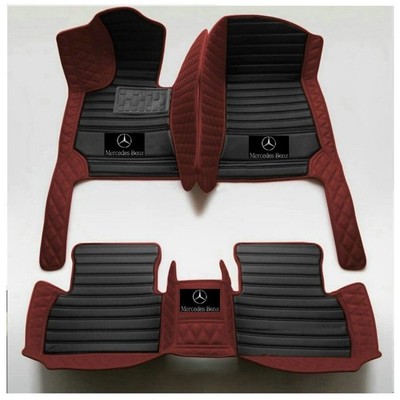Fit For Mercedes-Benz Car Floor Mat Auto Carpet Cargo Liner Trunk Rug Waterproof