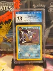 CGC 7.5 Dark Gyarados Stamped Prerelease 08/82 WOTC Promo Holo