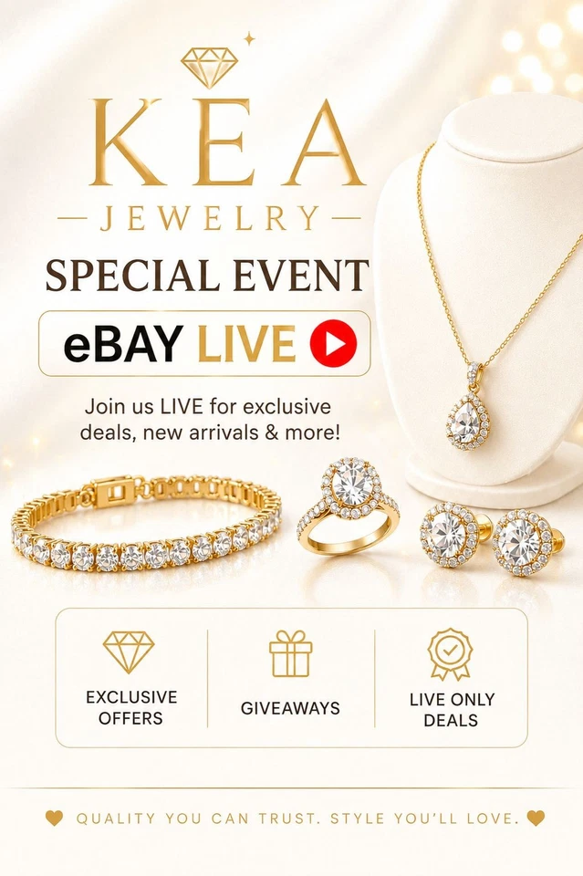 KEA JEWELRY SPECIAL EVENT – eBay LIVE ✨