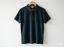 Puma Scuderia Ferrari Polo Shirt Men M Black 10th Anniversary F1 Racing Team Tee