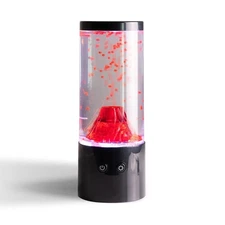 New 9-Inch RGB Volcano LED Mood Night Light - USB Powered