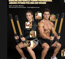 Heavy Duty Ropeless Battle Ropes 4.0, Portable Steel Core Exercise Ropes for ...
