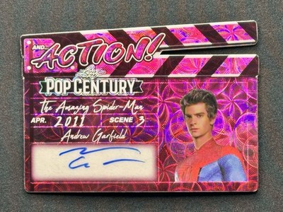 2026 Leaf Pop Century Andrew Garfield Auto 1/1 Spider-Man Actor