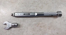 Tohnichi 225CL Adjustable Type Torque Wrench 07579B With W14 Open End Attachment