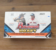 2021 Bowman Draft Jumbo Hobby Box - Mayer - 3 Autos - Brand New - Free Ship!
