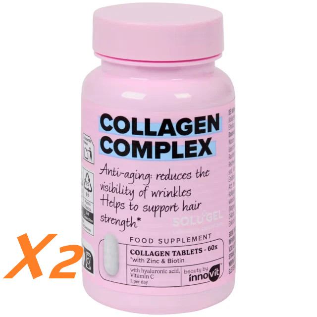 Complément alimentaire collagène antioxydant pour l'éclat du visage fatigué