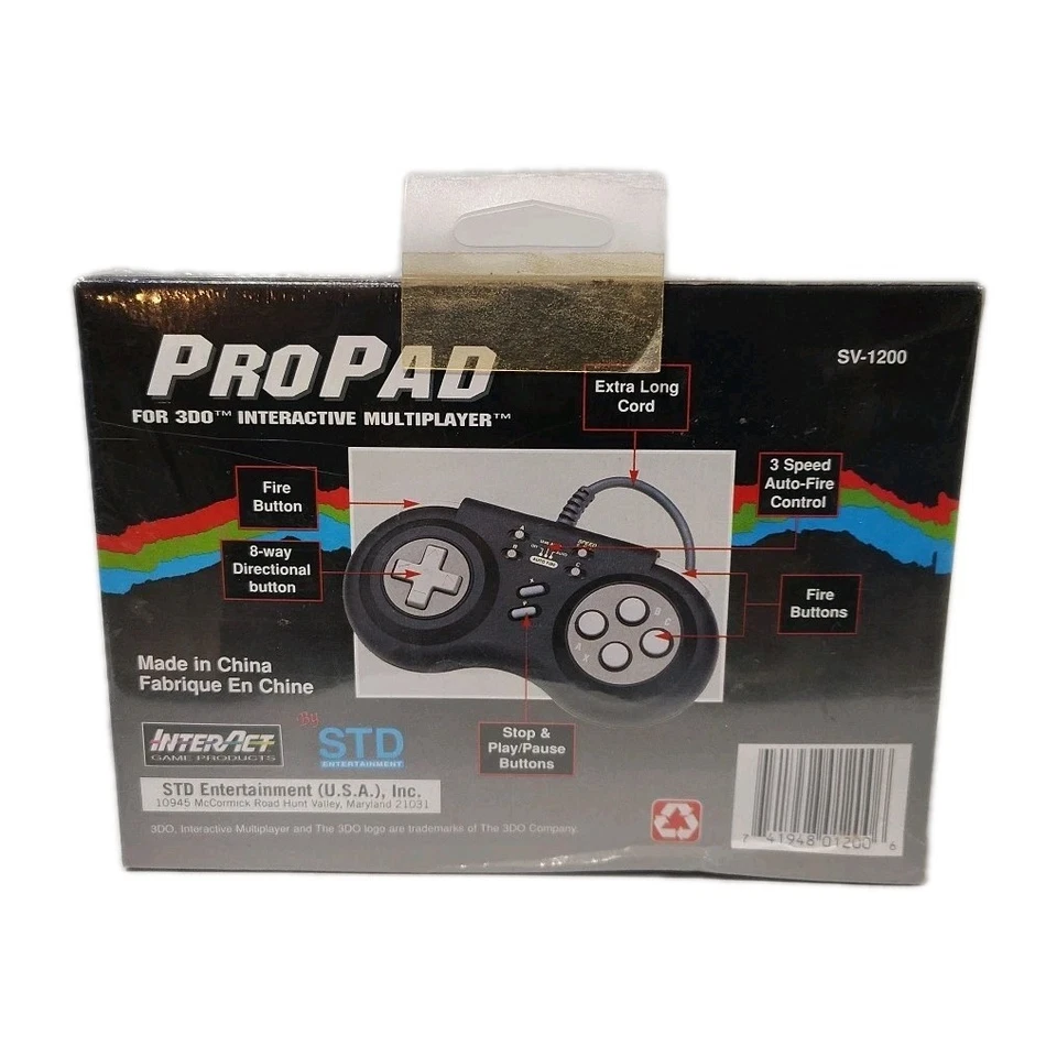 Interact Pro Pad Controller for 3DO NEW NIB SEALED - Image 2 of 4
