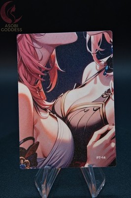 Yae Miko Raiden Shogun Genshin Impact PT-14 Waifu Holo Anime Sammelkarte Card