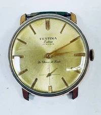 Festina Extra 17 Rubis La Chaux-de-Fonds Vintage Men’s Watch for Repair