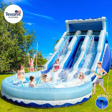 20.6ft Large Inflatable Water Slide With Swimming Play Centertriple Water Slide