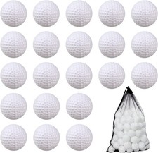 KOFULL Plastic Golf Balls Practice, 24/50/100 Pack Hollow Plastic Fake Golf Ball