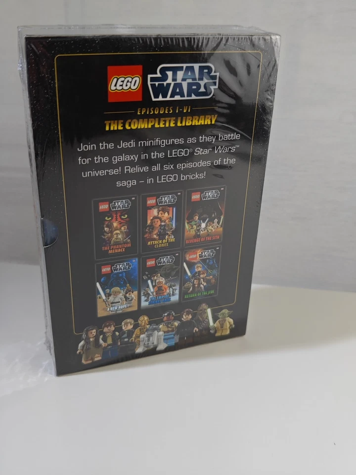 Lego Star Wars The Complete Library Episodes 1-VI Hardback Boxset Brand New  - Image 3 of 4