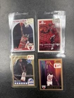 Lot Of 4 Michael Jordan Basketball Cards MJ 23 Bulls HOF