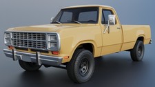 3d Printed Dodge Power Wagon W150 1979 Model Car Collectible Replica 3d Printed Dodge Power Wagon W150 1979 Model Car Collectible Replica