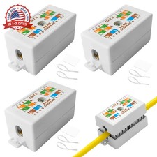 Open Splice Junction Box for Solid Core Cat6/Cat5e Cable, Punch Down Ethernet Sp