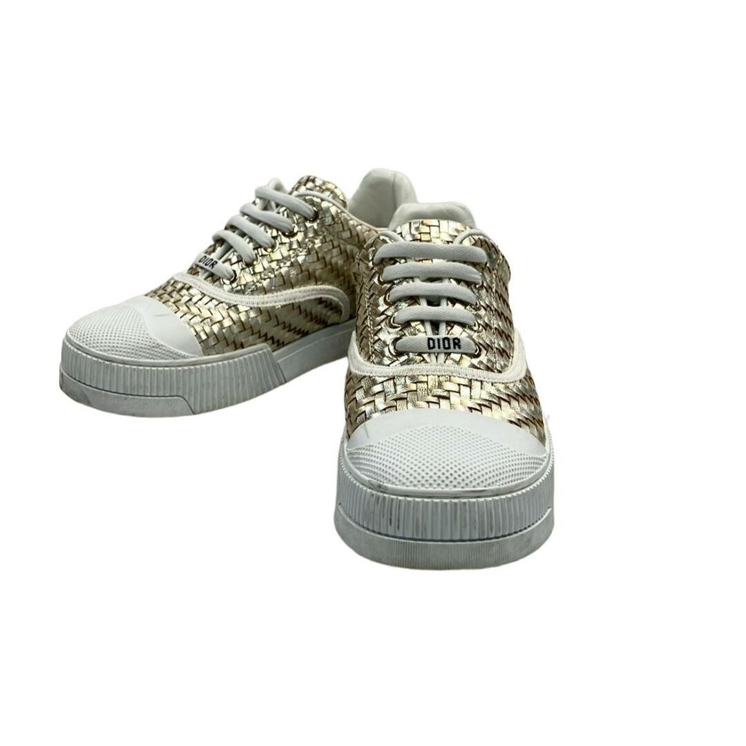 Dior Christian low-top sneakers women's size 34.5 with surface scratches