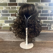 Tallina  s Doll Wig W-7 Brown 12  New Long Curls Curly