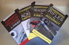 Set of 4 books. Gunsmithing Student Handbook Series, Zeglin, Gritters, Textbook
