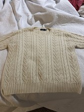 Vintage Ralph Lauren Polo Sweater XL- Off White