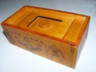 Genius Egyptian Pharoah Tomb Wooden Brainteaser Puzzle hieroglyphics hidden comp — photo 3