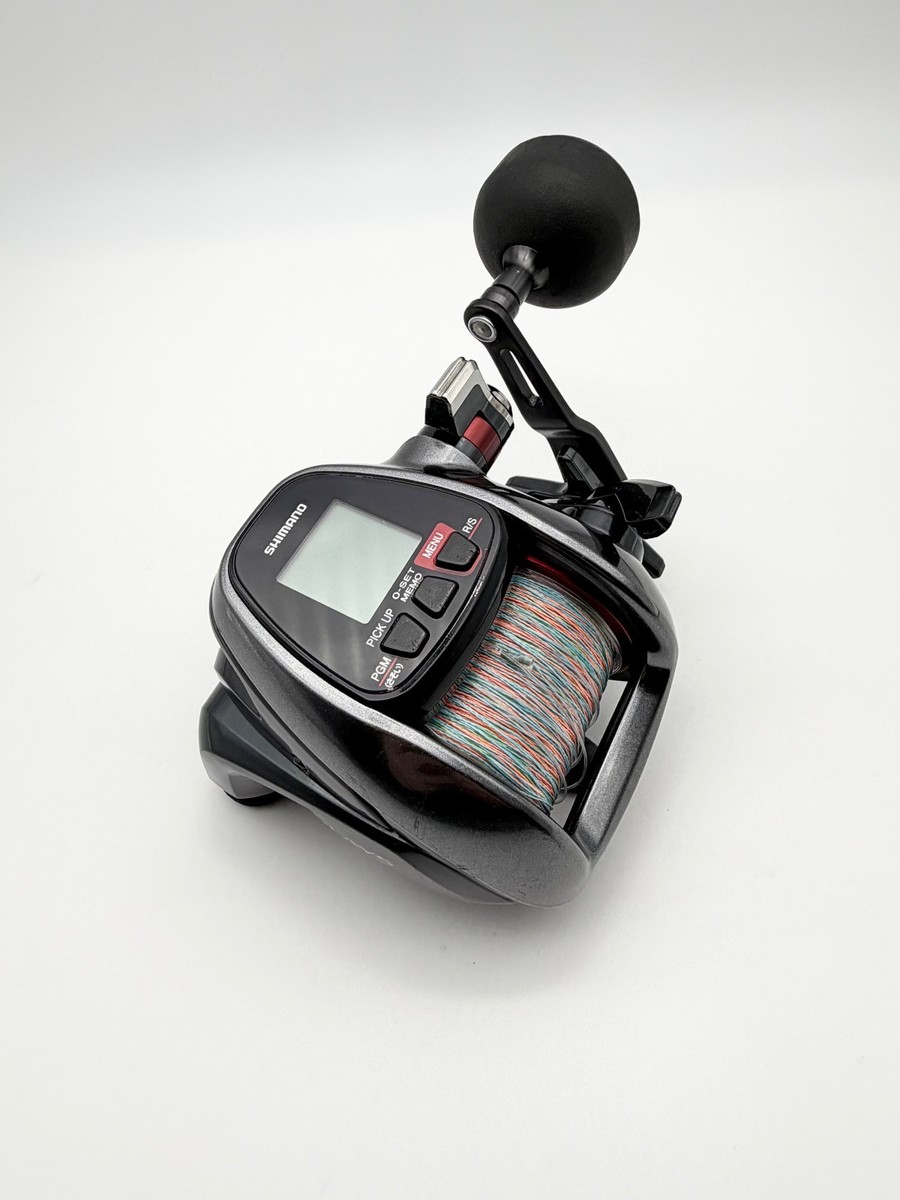 Shimano PLAYS 3000XP RH Electric Reel Tested w/Box Manual Power